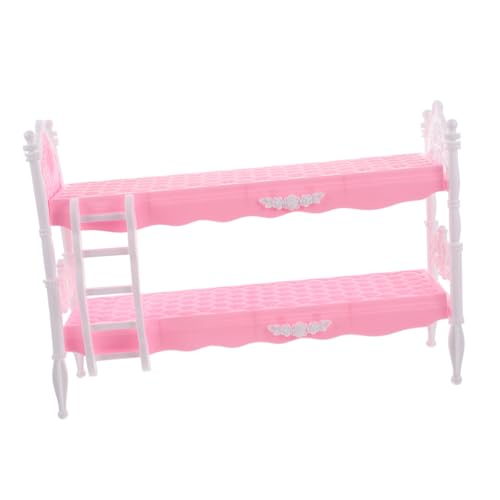 PartyKindom Prinzessinnen Puppen Etagenbett Miniaturmöbel für Puppenhaus für Mädchen Perfektes zu Geburtstagen und Besonderen Anlässen von PartyKindom
