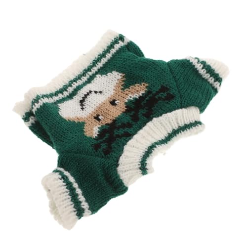 PartyKindom Pullover -puppenkleidung Mini Stofftierkleidung Zarte Puppenkleidung Kind Bärenpuppenpullover Ausgestopfte Bären Plüsch Plüschspielzeug Plüschpuppe Babypuppenkleidung Garn Grün PartyKindom Pullover -puppenkleidung Mini Stofftierkleidung Zarte Puppenkleidung Kind Bärenpuppenpullover Ausgestopfte Bären Plüsch Plüschspielzeug Plüschpuppe Babypuppenkleidung Garn Grün von PartyKindom