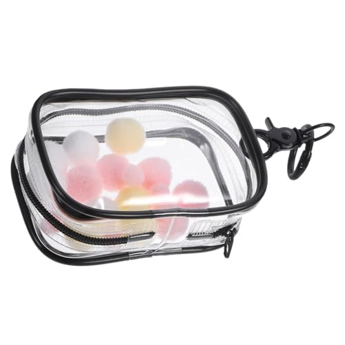 PartyKindom Puppentrage Transparente Mini Tasche für Figuren PVC Aufbewahrungstasche mit Reißverschluss Leicht und Robust für Reisen und Präsentationen PartyKindom Puppentrage Transparente Mini Tasche für Figuren PVC Aufbewahrungstasche mit Reißverschluss Leicht und Robust für Reisen und Präsentationen von PartyKindom