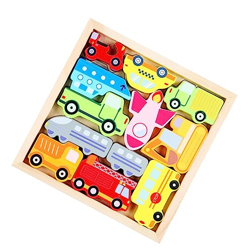 PartyKindom Puzzle aus Strapazierfähiges Verkehrsmittel Sicheres Interaktives Eltern Junge Mädchen Fördert die Beziehung Motorik Ab Jahr von PartyKindom