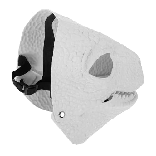 PartyKindom Realistische Dinosauriermaske mit Beweglichem für Halloween Cosplay Themenpartys Bequeme Verstellbare Einzigartiges Design für Unvergessliche Erlebnisse von PartyKindom