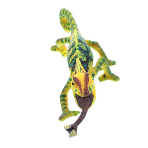 PartyKindom Realistisches Chamäleon Modell Figur Detailreiche Reptilien Dekoration Robustes Material Vielseitig als Tisch oder Raumdeko für PartyKindom Realistisches Chamäleon Modell Figur Detailreiche Reptilien Dekoration Robustes Material Vielseitig als Tisch oder Raumdeko für von PartyKindom