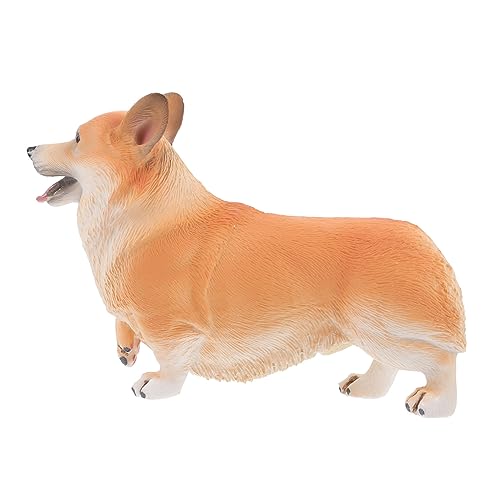 PartyKindom Realistisches Corgi Hunde Modell Detailreiche Kunststofffigur Täuschend Echte Welpen Dekoration für Kinderzimmer und Wohnräume Pädagogisches Tiererkennung PartyKindom Realistisches Corgi Hunde Modell Detailreiche Kunststofffigur Täuschend Echte Welpen Dekoration für Kinderzimmer und Wohnräume Pädagogisches Tiererkennung von PartyKindom