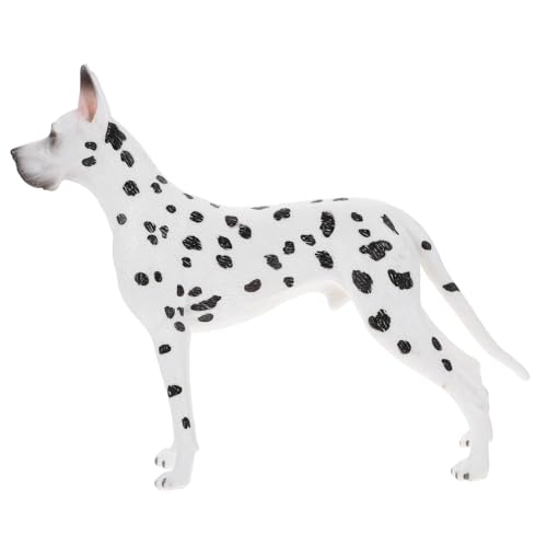PartyKindom Realistisches Großer Doggen Modell aus Kunststoff Detailgetreue Welpenfigur Lebensechtes Tiermodell für Kinderzimmerdekoration und Lernspielzeug Vielseitig Einsetzbar von PartyKindom