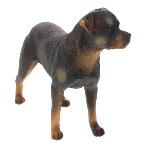 PartyKindom Realistisches Simulationshundemodell Kleine Dekorative Hundefigur für Tischdeko für Garten und Fördert Beobachtung und Gedächtnis Geschenkidee von PartyKindom
