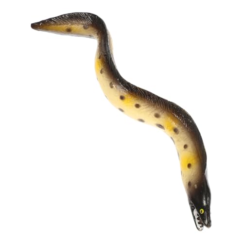 PartyKindom Realistisches Simulationsmodell Kleiner Meeresaal EEL Kognitives Lernspielzeug für Dekoratives Meeres Tiermodell aus Hochwertigem von PartyKindom
