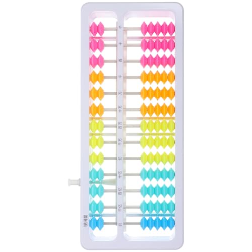 PartyKindom Rechenrahmen aus Kunststoff Lernspielzeug für Mathe für Frühe Bildung Einfache Nutzung Robustes Design Farbe Zufällig für Jungen und Mädchen Zufällige Farbe Zufällige Farbe von PartyKindom
