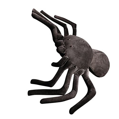 PartyKindom Riesenspinne Plüschspielzeug Realistische Spinnenfigur für Kuscheltier für Jungen und Kreative Dekoration für Halloween und Zuhause PartyKindom Riesenspinne Plüschspielzeug Realistische Spinnenfigur für Kuscheltier für Jungen und Kreative Dekoration für Halloween und Zuhause von PartyKindom