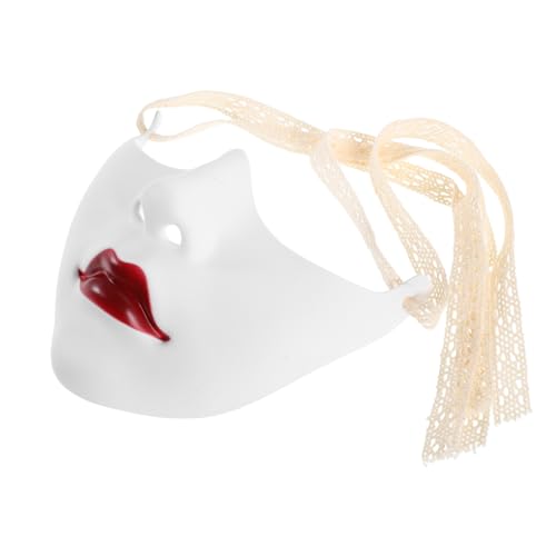 PartyKindom Rote Mechanische Halbgesichtsmaske aus Kunststoff für Frauen Bequeme Karnevalskostüm-maske Vielseitig für Halloween Cosplay Maskenbälle und Themenpartys Geeignet PartyKindom Rote Mechanische Halbgesichtsmaske aus Kunststoff für Frauen Bequeme Karnevalskostüm-maske Vielseitig für Halloween Cosplay Maskenbälle und Themenpartys Geeignet von PartyKindom