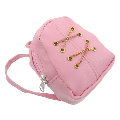 PartyKindom Rucksack für Puppenzubehör Praktischer Geldbeutel und Fotorequisiten Stilvoller Mini Rucksack für Mädchen für Alltag PartyKindom Rucksack für Puppenzubehör Praktischer Geldbeutel und Fotorequisiten Stilvoller Mini Rucksack für Mädchen für Alltag von PartyKindom