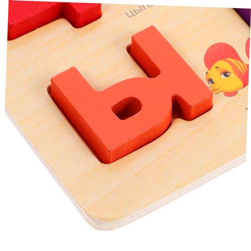PartyKindom Russisches Alphabet Lernpuzzle aus Holz Teiliges Intelligentes Alphabet Brett für Fördert Konzentration Logisches und Hand Auge Koordination Wiederverwendbar Sicher und Langlebig PartyKindom Russisches Alphabet Lernpuzzle aus Holz Teiliges Intelligentes Alphabet Brett für Fördert Konzentration Logisches und Hand Auge Koordination Wiederverwendbar Sicher und Langlebig von PartyKindom