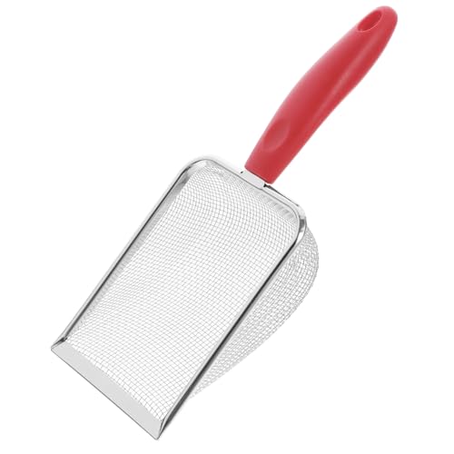 PartyKindom Sandschaufel der Filter Sichter Mesh-Schaufel Graben Sieben Mesh-Reinigungsschaufel Schaufel für den Strand Strandschaufeln-Werkzeug Strandschaufel aus Metall Edelstahl rot PartyKindom Sandschaufel der Filter Sichter Mesh-Schaufel Graben Sieben Mesh-Reinigungsschaufel Schaufel für den Strand Strandschaufeln-Werkzeug Strandschaufel aus Metall Edelstahl rot von PartyKindom