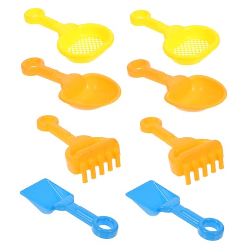PartyKindom Sandspielzeug für Teiliges Sandspielzeug Kit mit Schaufeln Rake und Trichter Zufälligen Farben für Strand Garten und Wasserspaß Zufällige Farbe Zufällige Farbe von PartyKindom