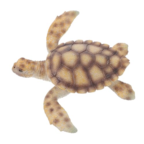 PartyKindom Schildkröten Modellspielzeug Realistische Simulation Schildkröte Figur für Lehrspielzeug Umweltbewusstsein und Naturgeschichte Langlebigem von PartyKindom