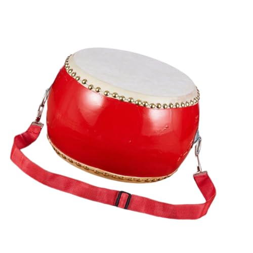 PartyKindom Schlaginstrument Trommel aus Holz mit Kuhfell Schlägel und Tragegurt Pädagogisches Musikinstrument Hand Augen Koordination und Musikalischen Früherziehung PartyKindom Schlaginstrument Trommel aus Holz mit Kuhfell Schlägel und Tragegurt Pädagogisches Musikinstrument Hand Augen Koordination und Musikalischen Früherziehung von PartyKindom