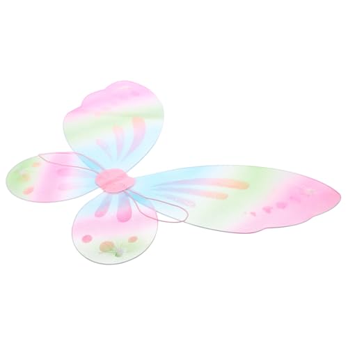 PartyKindom Schmetterlingsflügel aus Leichtem Farbenfrohe Cosplay Party Requisite für Damen Engelsflügel Dekoration für Bühnenauftritte und Kostümfeste PartyKindom Schmetterlingsflügel aus Leichtem Farbenfrohe Cosplay Party Requisite für Damen Engelsflügel Dekoration für Bühnenauftritte und Kostümfeste von PartyKindom