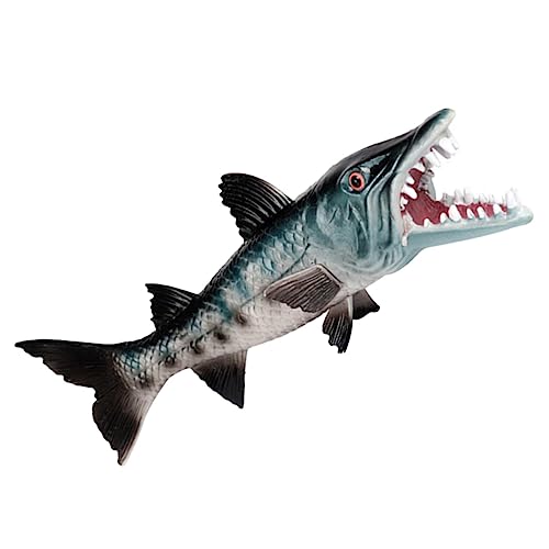 PartyKindom Simulation Wolf Fisch Aquarium Deko Realistisches Plastikmodell für Lernspielzeug Kreativität und Umweltbewusstsein PartyKindom Simulation Wolf Fisch Aquarium Deko Realistisches Plastikmodell für Lernspielzeug Kreativität und Umweltbewusstsein von PartyKindom