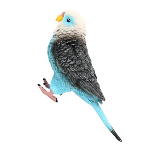 PartyKindom Simulationstiermodell Wellensittich-Modell Aus Kunststoff Kleines Papageienmodell Simulation Wellensittich-Modell Kinderspielzeug Papagei Dekoration Plastik Blue PartyKindom Simulationstiermodell Wellensittich-Modell Aus Kunststoff Kleines Papageienmodell Simulation Wellensittich-Modell Kinderspielzeug Papagei Dekoration Plastik Blue von PartyKindom