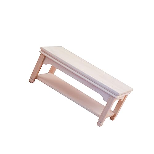 PartyKindom Simulierte Holz Couchtisch Modell für Kleine Möbelverzierung Stabile Konstruktion für DIY Miniaturprojekte Puppenmöbelzubehör Geschenkidee PartyKindom Simulierte Holz Couchtisch Modell für Kleine Möbelverzierung Stabile Konstruktion für DIY Miniaturprojekte Puppenmöbelzubehör Geschenkidee von PartyKindom