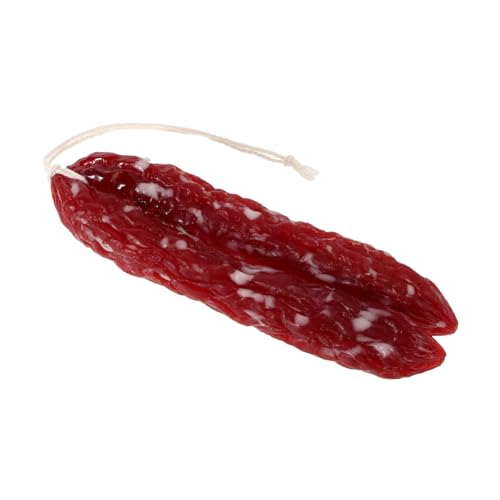 PartyKindom Simuliertes Wurstmodell Deko Künstliche Nahrungsmittel Zur Ausstellung Künstliche Lebensmittel-Requisiten Simuliertes Essen Gefälschte Wurst Party-Essen-Requisiten PVC Rot PartyKindom Simuliertes Wurstmodell Deko Künstliche Nahrungsmittel Zur Ausstellung Künstliche Lebensmittel-Requisiten Simuliertes Essen Gefälschte Wurst Party-Essen-Requisiten PVC Rot von PartyKindom