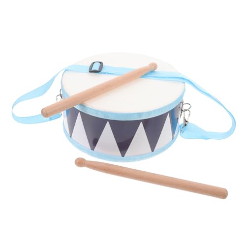 PartyKindom Snare Drum mit Sticks und Tragegurt Schlagzeug für Kleinkinder Pädagogisches Percussion Instrument Motorik Rhythmus und Koordination Sicher und Leicht von PartyKindom