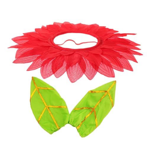 PartyKindom Sonnenblumen Kostüm Für Lustiger Kopfbewegungs Performance Kopfschmuck Mit Handschuhen Tanzpartys Und Karneval Große von PartyKindom