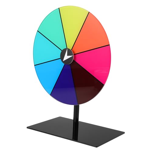 PartyKindom Spiel Roulette Preise Für Spiele Tabletop Party Party Zubehör Rad Spiel Rad Acryl von PartyKindom