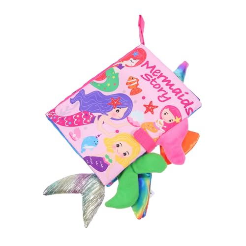 PartyKindom Stoffbuch Babybuch Frühe Bildung Cartoon Design Waschbar Reißfest Pädagogisch Fördernd für Kleinkinder und Junge Mädchen von PartyKindom