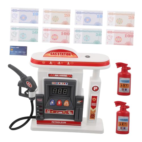PartyKindom Tankstellen Spielset mit Sprachfunktion Realistischer Zapfsäule Licht und Soundeffekten Kindersicherem Design Fördert Rollenspiel und Soziale Fähigkeiten im Kindergarten PartyKindom Tankstellen Spielset mit Sprachfunktion Realistischer Zapfsäule Licht und Soundeffekten Kindersicherem Design Fördert Rollenspiel und Soziale Fähigkeiten im Kindergarten von PartyKindom