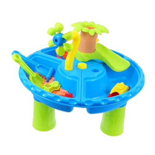 PartyKindom Teiliges Sandspielzeug mit Strandtisch Outdoor für Mädchen und Jungen Langlebiges Kunststoff Material Glatte Oberfläche für Strand und Garten Pädagogisch PartyKindom Teiliges Sandspielzeug mit Strandtisch Outdoor für Mädchen und Jungen Langlebiges Kunststoff Material Glatte Oberfläche für Strand und Garten Pädagogisch von PartyKindom