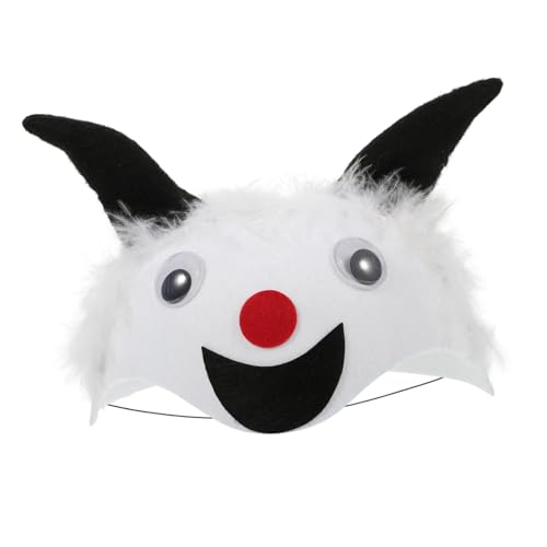 PartyKindom Tierkostüm Schaf Mütze für Aufführungen Geburtstagsfeier Cartoon Animal Headwear Leicht Bequem für Mädchen und Jungen von PartyKindom
