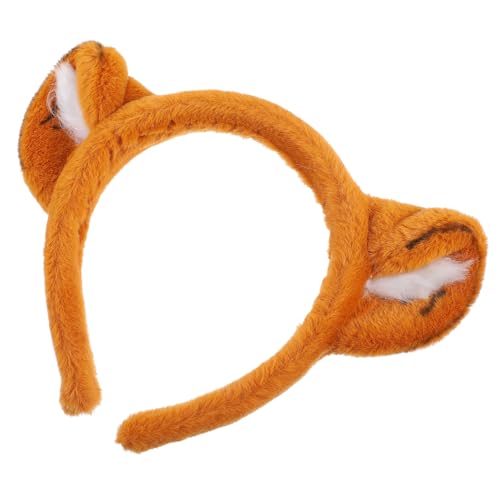 PartyKindom Tiger Haarreif mit Plüschohren Weiches Kostüm Zubehör für Fasching Karneval und Fotoshooting Bequemes Langlebiges Stirnband für Neujahrsfeier und Bühnenauftritt PartyKindom Tiger Haarreif mit Plüschohren Weiches Kostüm Zubehör für Fasching Karneval und Fotoshooting Bequemes Langlebiges Stirnband für Neujahrsfeier und Bühnenauftritt von PartyKindom