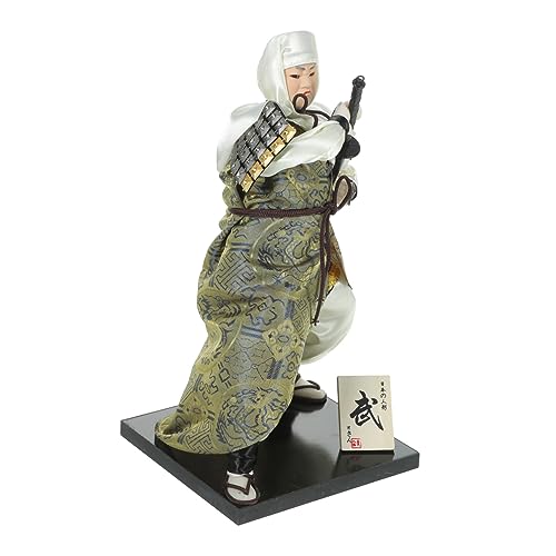 PartyKindom Traditionelle Samurai Puppe aus Dekorative Figur für Zuhause und Büro Hochwertige Handwerkskunst Japanischer Stil für Zimmer Einzigartiges Deko Element PartyKindom Traditionelle Samurai Puppe aus Dekorative Figur für Zuhause und Büro Hochwertige Handwerkskunst Japanischer Stil für Zimmer Einzigartiges Deko Element von PartyKindom