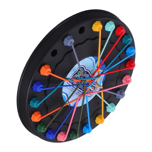 PartyKindom Training des Logischen Denkens Bildung Seilpuzzle Kinderspielzeug Lehrmittel Seilpuzzle Bildungsspielzeug Brettspiele Für Kleinkinder Logikspiele Ineinandergreifende von PartyKindom