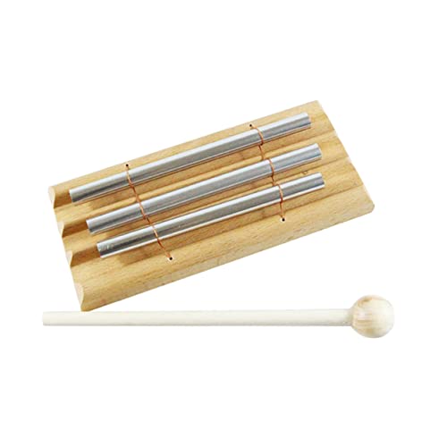 PartyKindom Trio Klangspiel Xylophon Holzspielzeug mit Metallröhren für Kleinkinder Fördert Musikalische Entwicklung Stabiler Unterbau Sicher für Meditation und PartyKindom Trio Klangspiel Xylophon Holzspielzeug mit Metallröhren für Kleinkinder Fördert Musikalische Entwicklung Stabiler Unterbau Sicher für Meditation und von PartyKindom