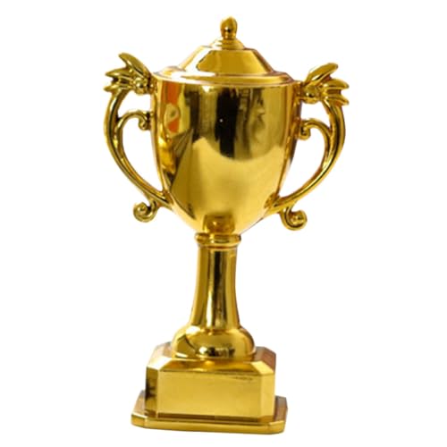 PartyKindom Trophäenmodell Mini-Trophäen-Partygeschenke Spiel Auszeichnungen Massenspielzeug für Preise Trophäenspielzeug aus Kunststoff Miniatur-Preistrophäe Turniertrophäe Plastik Golden PartyKindom Trophäenmodell Mini-Trophäen-Partygeschenke Spiel Auszeichnungen Massenspielzeug für Preise Trophäenspielzeug aus Kunststoff Miniatur-Preistrophäe Turniertrophäe Plastik Golden von PartyKindom