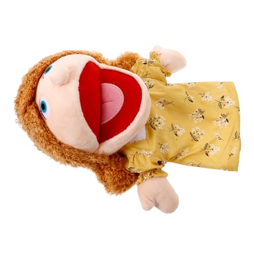 PartyKindom Weiche Plüsch Handpuppe Halbfigur für Realistisches Storytelling aus Sicheren Materialien Fördert Eltern Junge Mädchen Interaktion für Kindergarten und Rollenspiele PartyKindom Weiche Plüsch Handpuppe Halbfigur für Realistisches Storytelling aus Sicheren Materialien Fördert Eltern Junge Mädchen Interaktion für Kindergarten und Rollenspiele von PartyKindom