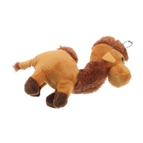 PartyKindom Weicher Plüsch Kamel Schlüsselanhänger Kleine Kamel Figur Taschenanhänger Für Rucksäcke Geburtstagsgeschenke Und Dekoration Hellbraun PartyKindom Weicher Plüsch Kamel Schlüsselanhänger Kleine Kamel Figur Taschenanhänger Für Rucksäcke Geburtstagsgeschenke Und Dekoration Hellbraun von PartyKindom