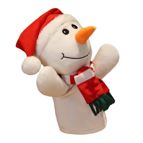PartyKindom Weihnachtlicher Mini Fingerpuppen Schneemann Handpuppe Plüschspielzeug für Eltern Junge Mädchen Interaktion Fantasievolles Erzählspiel PartyKindom Weihnachtlicher Mini Fingerpuppen Schneemann Handpuppe Plüschspielzeug für Eltern Junge Mädchen Interaktion Fantasievolles Erzählspiel von PartyKindom