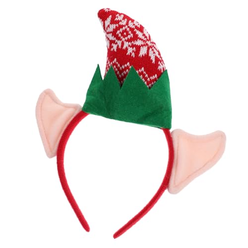 PartyKindom Weihnachts Rentier Geweih Haarreif Festlicher Haarschmuck Leichtes Material Weihnachtsdeko für Party Karneval Kostüm von PartyKindom