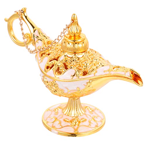 PartyKindom Wunderschöne Wunschlampe Dekoration Vintage Lampe Für Festliche Anlässe Kleine Weiße Tischlampe Als Wohnaccessoire Zur Verschönerung Von Feiern PartyKindom Wunderschöne Wunschlampe Dekoration Vintage Lampe Für Festliche Anlässe Kleine Weiße Tischlampe Als Wohnaccessoire Zur Verschönerung Von Feiern von PartyKindom