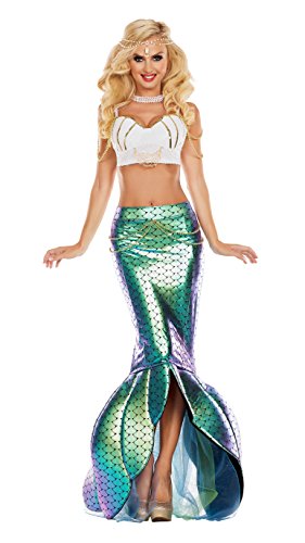 PartyKing Under The Sea Mermaid Women's Fancy Dress Costume Small von Party King