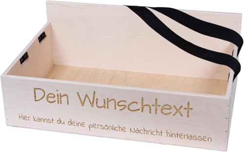 Bauchladen JGA aus Holz – Personalisiert mit Wunschtext & Gravur – Größe 40x26x10 cm – Tragebox für Junggesellenabschied, Party, Promotion Lasergraviert Bauchladen JGA aus Holz – Personalisiert mit Wunschtext & Gravur – Größe 40x26x10 cm – Tragebox für Junggesellenabschied, Party, Promotion Lasergraviert von PartyMagix