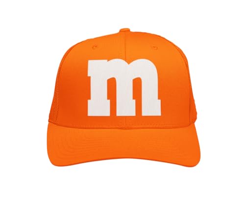 MM Mesh Cap – Basecap – M und M Damen Kostüm Zubehör – Gruppen Baseballcap für Karneval, Fasching, Festival & JGA – bunte M&M Verkleidung Mütze – Partyhut für Damen & Herren – Unisex One Size von PartyMagix