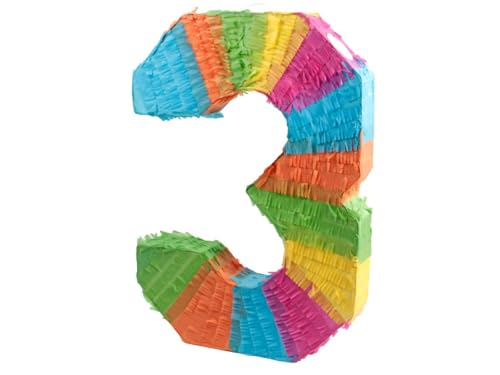 Zahlen Schlag-Pinatas Geburtstag Piñata zum Befüllen Event Zahlen Hochzeit Jubiläum Partydeko Dekoration Geburtstagsdeko (Pinata Zahl 5) (Pinata Zahl 3) Zahlen Schlag-Pinatas Geburtstag Piñata zum Befüllen Event Zahlen Hochzeit Jubiläum Partydeko Dekoration Geburtstagsdeko (Pinata Zahl 5) (Pinata Zahl 3) von PartyMagix