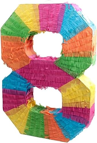 Zahlen Schlag-Pinatas Geburtstag Piñata zum Befüllen Event Zahlen Hochzeit Jubiläum Partydeko Dekoration Geburtstagsdeko (Pinata Zahl 5) (Pinata Zahl 8) Zahlen Schlag-Pinatas Geburtstag Piñata zum Befüllen Event Zahlen Hochzeit Jubiläum Partydeko Dekoration Geburtstagsdeko (Pinata Zahl 5) (Pinata Zahl 8) von PartyMagix