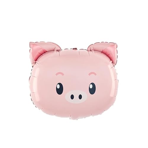 Folienballon * SCHWEIN * als Deko für Geburtstag und Party | 56.4x52.6cm groß | Kinder Kindergeburtstag Partydeko Luftballons Ballons Tier Folienballon * SCHWEIN * als Deko für Geburtstag und Party | 56.4x52.6cm groß | Kinder Kindergeburtstag Partydeko Luftballons Ballons Tier von PartyPal