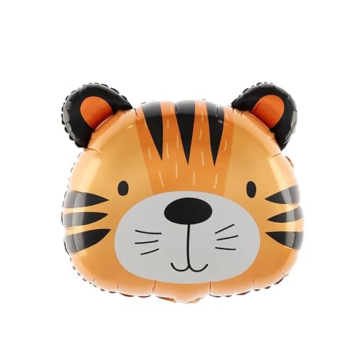 Folienballon * TIGER * als Deko für Geburtstag und Party | 52.6x57.3cm groß | Kinder Kindergeburtstag Partydeko Luftballons Ballons Tier Folienballon * TIGER * als Deko für Geburtstag und Party | 52.6x57.3cm groß | Kinder Kindergeburtstag Partydeko Luftballons Ballons Tier von PartyPal
