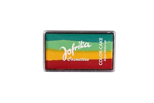 PartyXPeople Jofrika Color-Cake Hippie I 4 farbige Aqua Schminke I Wasserlöslich I Leichte Handhabung | Wischfeste Schminke | bunt 708843 - STD PartyXPeople Jofrika Color-Cake Hippie I 4 farbige Aqua Schminke I Wasserlöslich I Leichte Handhabung | Wischfeste Schminke | bunt 708843 - STD von PartyXPeople