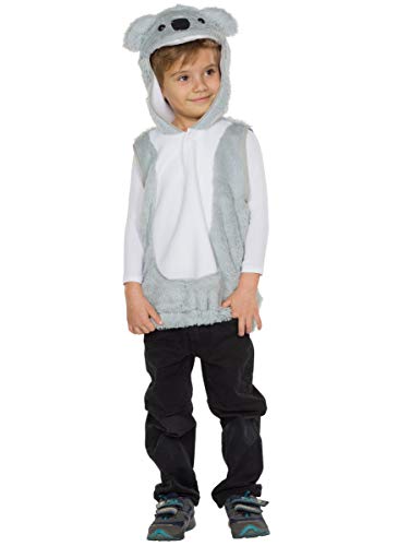 PartyXPeople Koala Kinderkostüm Koalabär Bärchen Verkleidung Tierkostüm grau-weiß 12433- Gr.92 PartyXPeople Koala Kinderkostüm Koalabär Bärchen Verkleidung Tierkostüm grau-weiß 12433- Gr.92 von PartyXPeople